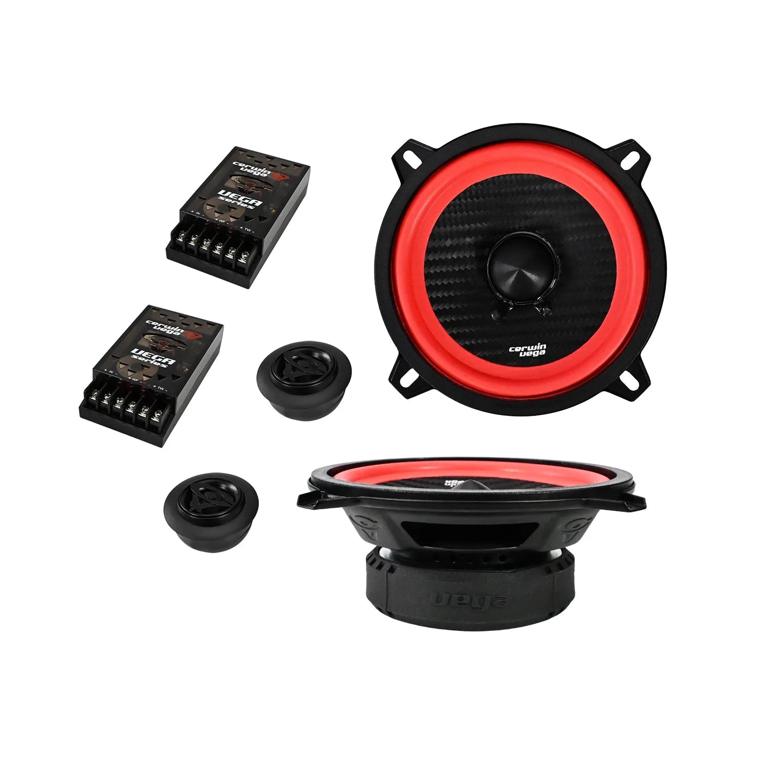 5.25" VEGA 2-Way Component Full Range Speaker System (4Ω)- V525C - Cerwin Vega